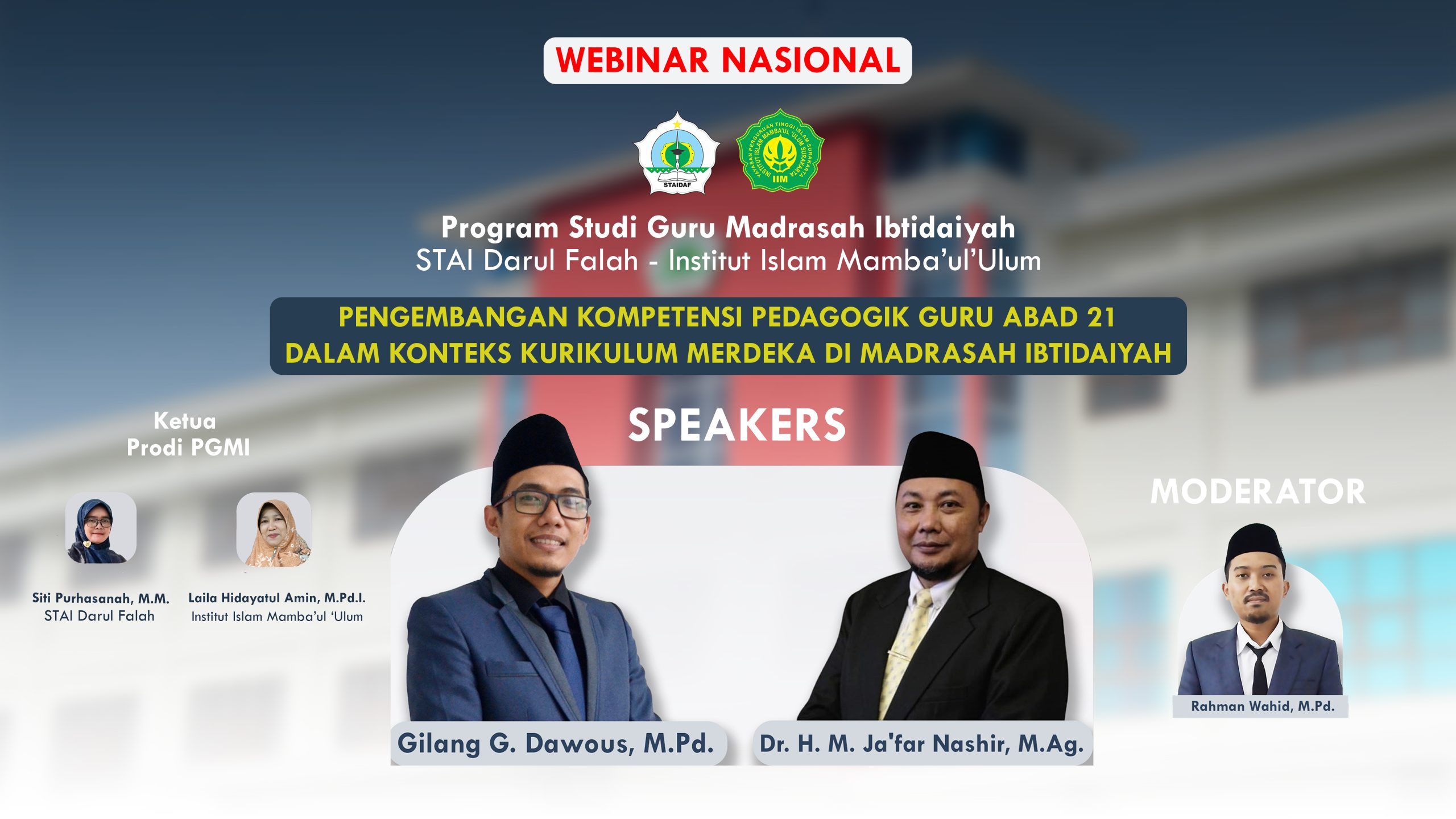 WEBINAR NASIONAL PGMI ZOOM